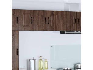 Meuble mural de cuisine | armoire de cuisine 2 pcs chêne brun shl9618