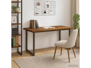 Table à manger, table de salle à manger carrée 160x70x75 cm bois d'acacia massif shl93930