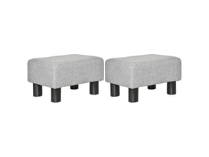 Pouf / repose pied <strong></strong> <strong></strong> gris