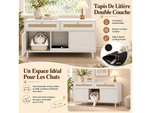 Armoire coloris blanc largeur 120 cm