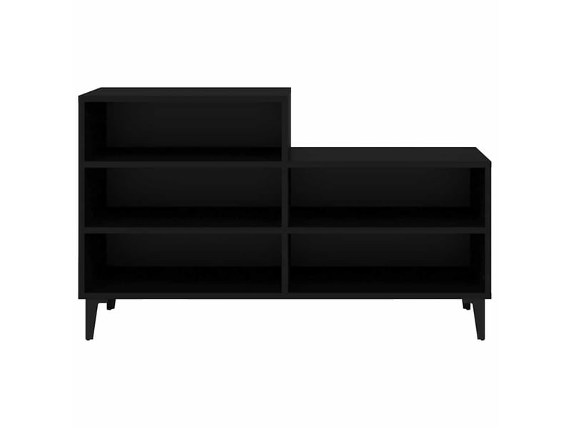  Meuble à chaussure, armoire à chaussures noir 102x36x60 cm bois d'ingénierie shl2735  - Conforama C