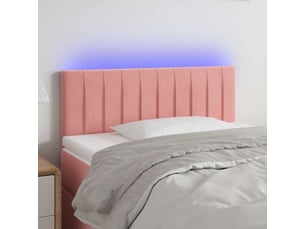 Tete de lit A poser largeur 80 cm rose