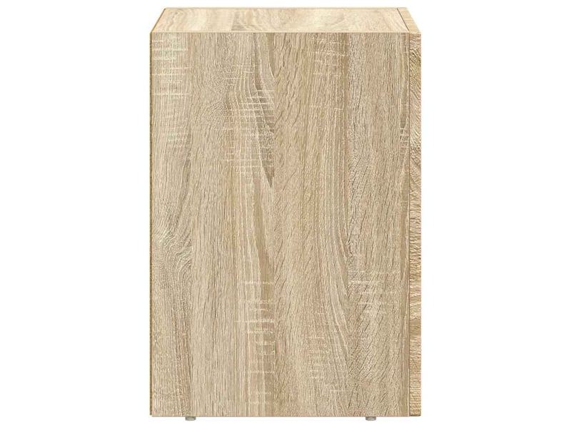  Table de chevet - cabinet de chevet - table de nuit elst chêne sonoma 29,5 x 33,5 x 50 cm  - Conforama D