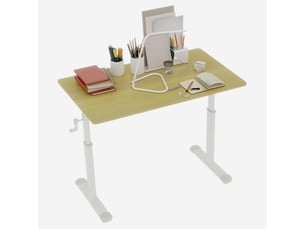 Bureau enfant   100 cm coloris bois clair