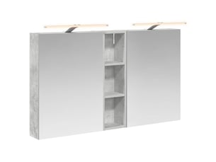 Ensemble de meubles de salle de bain 3 pcs 120x14.5x70 cm shl9786