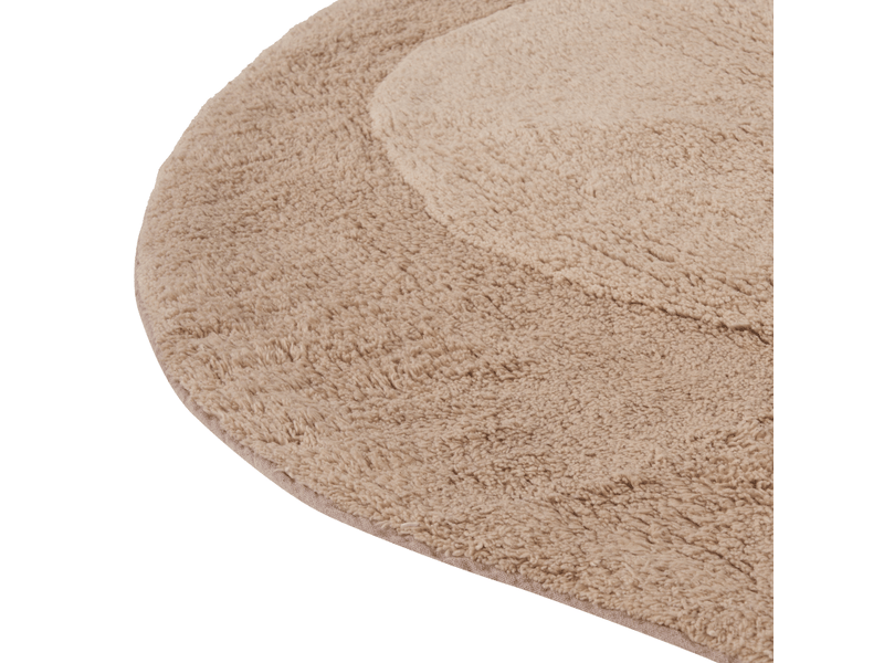  Tapis enfant iringal  beige ø 120 cm coton  - Conforama D