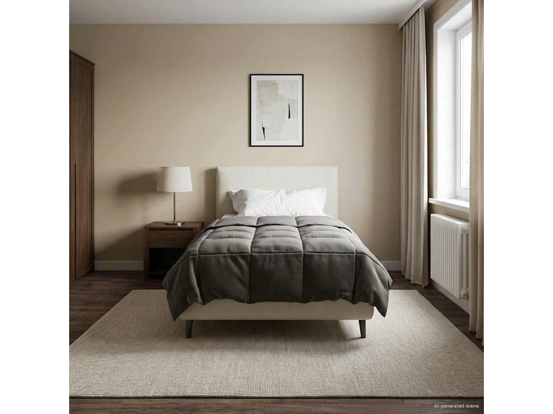  Duvet d'hiver - couette 140 x 220 cm hiver - couette microfibre (100% polyester)  - Conforama B