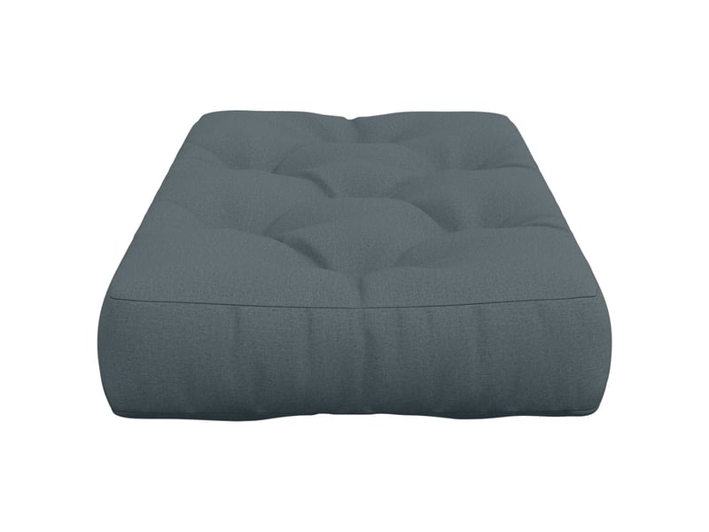  Coussin de siège en palette, coussin d'assise vianen 100 % polyester bleu cf55873  - Conforama D