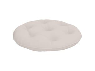 Coussin de chaise suspendue, coussin d'assise vianen 100 % polyester blanc cf54258