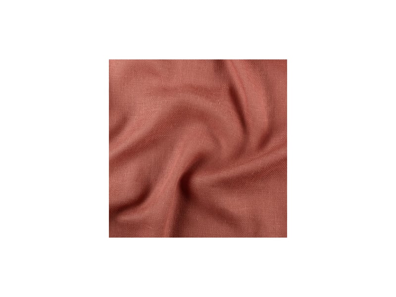  Rideau à anneaux mistolino 145 x 260 cm – tissé en france - 145x260cm - terre cuite  - Conforama B