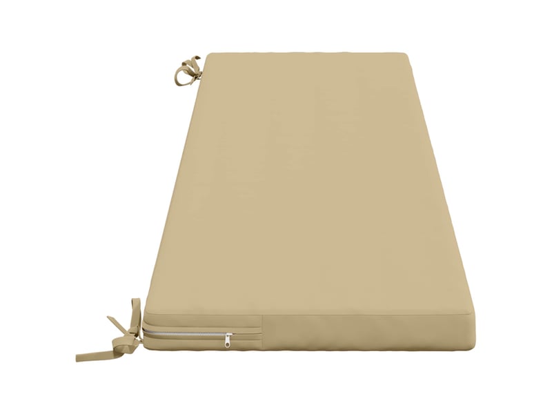  Coussin de banc, coussin d'assise, coussin de canapé soest 100 % polyester beige 140 x 40 x 5 cm cf53003  - Conforama D