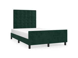 Lit 2 places 120x190cm    coloris vert
