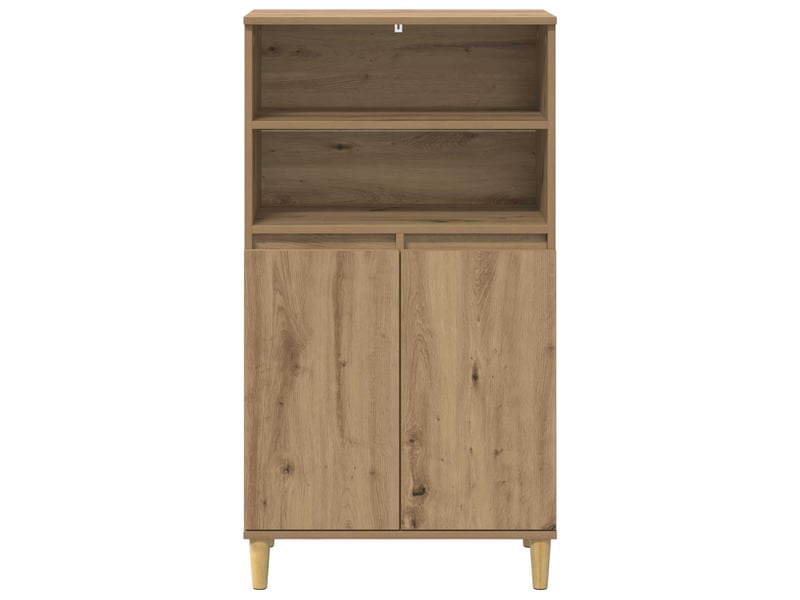  Buffet - haut armoire chêne artisanal 60 x 36 x 110 cm bois d'ingénierie  - Conforama E