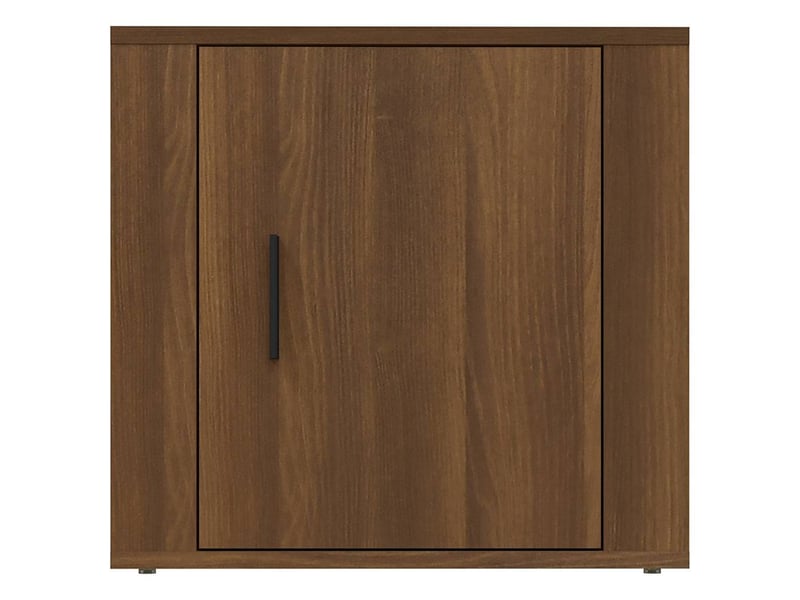  Table de chevet chanmbre, table d'appoint chêne marron 50x39x47 cm  - Conforama E