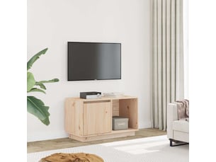Meuble tv coloris marron 74 cm <strong></strong>  <strong></strong>