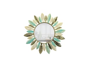 Miroir  à poser coloris jaune <strong></strong>  <strong></strong> - 1 cm x 1 cm