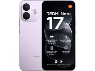 Smartphone 5g redmi note 17 pro violet 6go 256go 6,83 amoled 120hz ip68