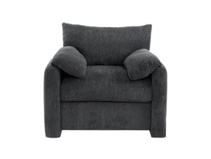 Fauteuil fixe OKMYHOME  Tissu gris vendu A l'unité