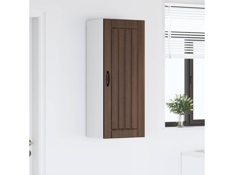  Meuble mural de cuisine, armoire de cuisine chêne brun 40x31x100cm shl891  - Conforama D