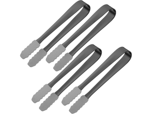 4pièces pinces à sucre acier inoxydable pinces à glaçons mini pour cuisine accessoires de service alimentaire