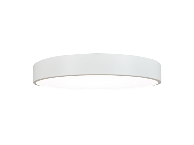  Zambelis sylas plafonnier semi-encastré à led intégré sylas, blanc mat, 3000k, à intensité variable  - Conforama A