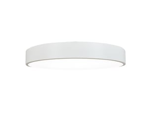 Zambelis sylas plafonnier semi-encastré à led intégré sylas, blanc mat, 3000k, à intensité variable