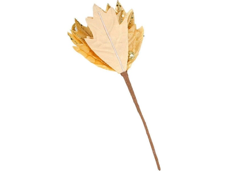  Décorations de noël scintillantes, vase, centre de table, pics de noël artificiels pour l'hiver, lieu de fête, emballage cadeau, soirée-aureate  - Conforama E