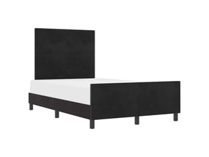 Lit 2 places 120x190cm coloris noir