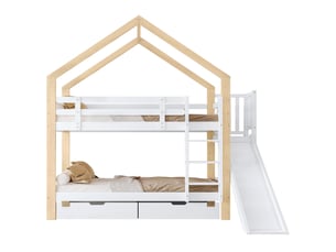 Lit superposé 90x200 cm MODENUIT    coloris bicolore