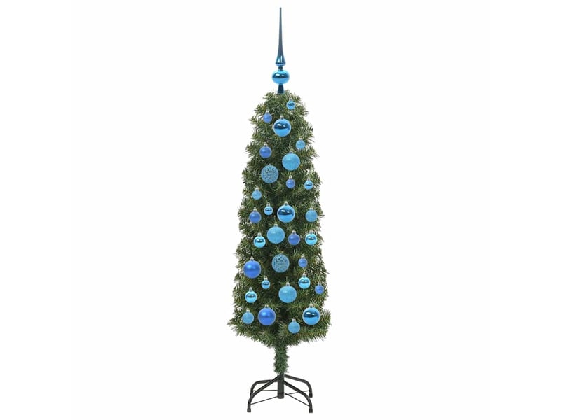  Sapin de noël artificiel, arbre de noël vert 120 cm pvc et acier et plastique shl6440  - Conforama D