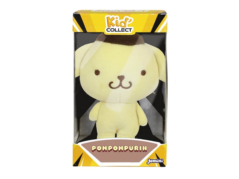 Hello kitty kid'collect peluche pompompurin +- 13 cm - a collectionner JEM3298060246262 - Conforama C