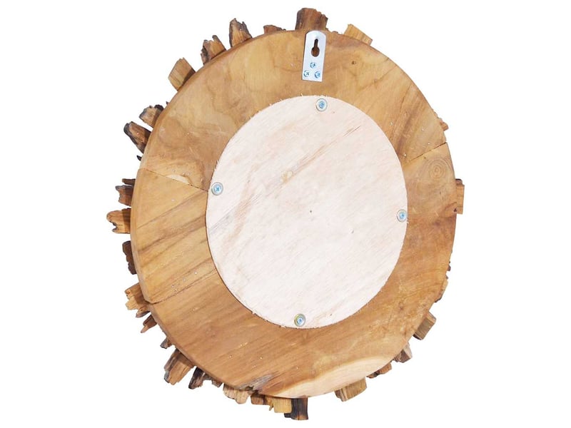  Miroir mural 40 cm teck rond cf62801  - Conforama D