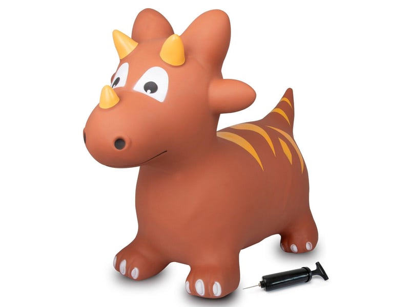 Animal rebondissant dino hoppydoo avec pompe 460591 - Conforama E