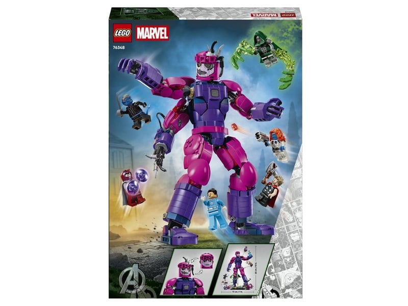  Lego marvel 76348 avengers doomsday ultimate battle sentinel 846 pieces 76348 - Conforama D