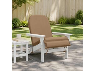 Coussin de transat ensoleillé, coussin pour bain de soleil gemert 100 % polyester taupe cf56052