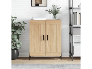 Buffet - bahut - meuble de rangement chêne sonoma 69,5x34x90 cm bois d'ingénierie