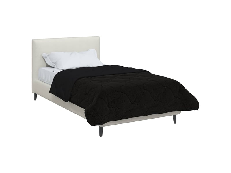  Duvet d'hiver - couette 155 x 220 cm hiver - couette noir respirant  - Conforama C