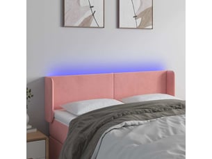 Tete de lit A poser largeur 147 cm rose