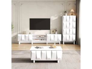 Meuble tv coloris blanc <strong></strong> <strong></strong>