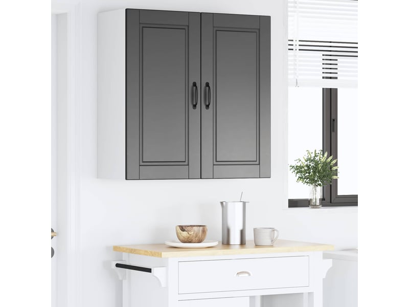  Meuble mural de cuisine, armoire de cuisine noir 80x31x80cm bois d'ingénierie shl2229  - Conforama D