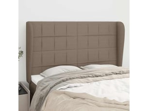 Tete de lit A poser largeur 147 cm   taupe