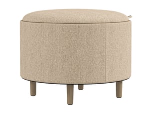 Pouf / repose pied <strong></strong> <strong></strong> beige