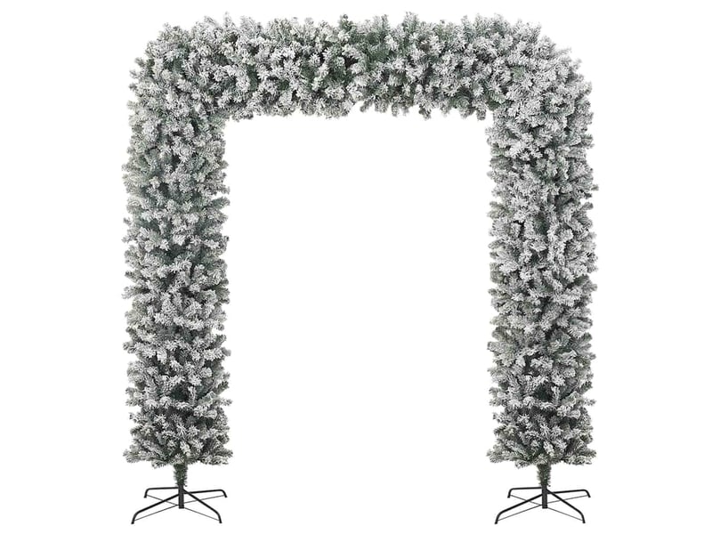  Arche de sapin de noël à flocons de neige 240 cm cf61885  - Conforama A