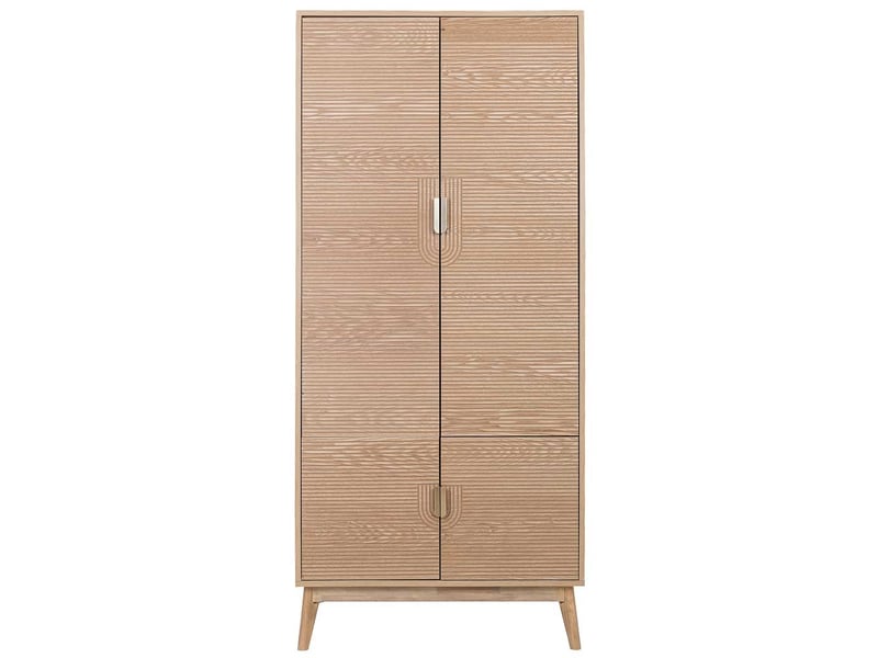  Armoire en bois marron 80 x 56 x 180 cm (h)  - Conforama C