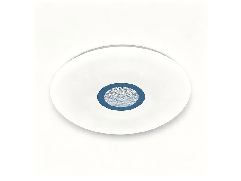  Plafonnier led avec haut-parleur bluetooth, bruit blanc et sons apaisants, avec télécommande et contrôle par application, 24 w ø 30 cm  - Conforama A