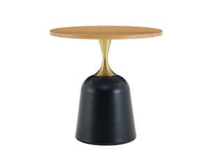Table basse rond(e) coloris bois clair HAUSS SPOLE  - 60 cmx60 cm
