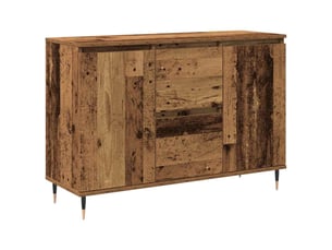 Buffet - bahut - meuble de rangement bois ancien 101,5 x 35 x 70 cm bois d'ingénierie
