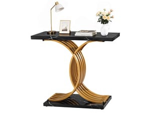 Vevor console table d’entrée moderne en bois 100 cm pour vestibule salon couloir