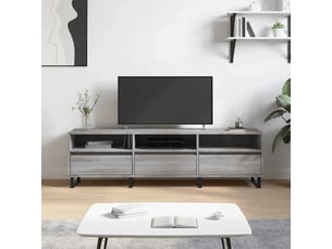 Meuble tv coloris gris 150 cm <strong></strong>  <strong></strong>