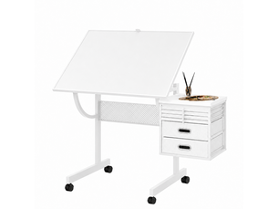 Plateau 115 cm coloris blanc